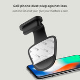 #A Silicone Phone Charging Port Dust Plug for Phone Anti-lost Dustproof Cap Cove